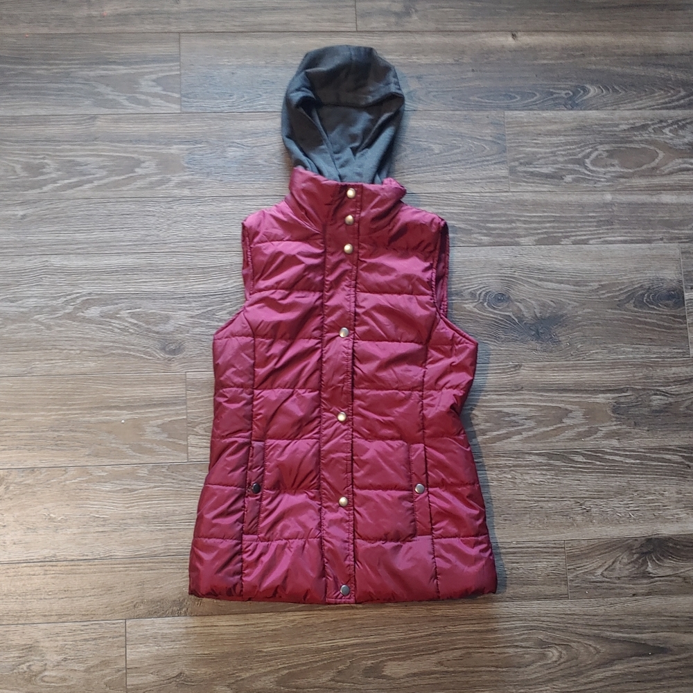 Burgundy Vest